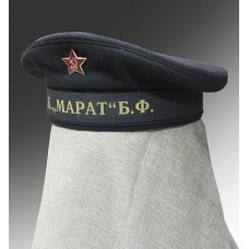 Фуражка суконная (бескозырка) для рядового состав ВМС РККА  обр. 1929г.